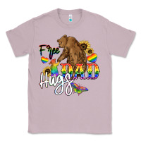Lilac Free Dad hugs Classic Tee - NancyCooperArtShop