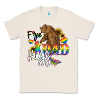 Natural Free Dad hugs Classic Tee - NancyCooperArtShop