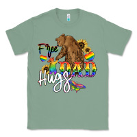 Sage Free Dad hugs Classic Tee - NancyCooperArtShop