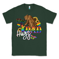 Sports Green Free Dad hugs Classic Tee - NancyCooperArtShop