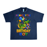 Navy mommy of the 5 th birthday boy t rex Urban Heavy Tee - CowGirlArtShop