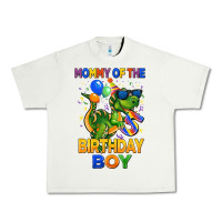 Pistachio mommy of the 5 th birthday boy t rex Urban Heavy Tee - CowGirlArtShop