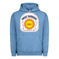 Pigment Pebble Blue barbeque sauce diy costume matching couples groups halloween Urban Hoodie - minhPixels