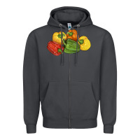 Smoke Peppers Zipper Hoodie - LillyAllenDesigns