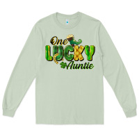 One Lucky Auntie St. Patrick's Day Long Sleeve Tee | Teevron
