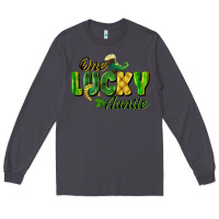 Smoke One Lucky Auntie St. Patrick's Day Long Sleeve Tee - CowGirlArtShop