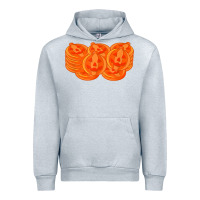 Heather Grey halloween pumpkin cookies t shirt Urban Hoodie - minhPixels