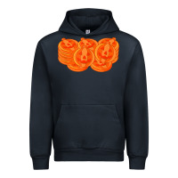 Navy halloween pumpkin cookies t shirt Urban Hoodie - minhPixels