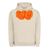 Pigment French Oak halloween pumpkin cookies t shirt Urban Hoodie - minhPixels