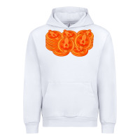 White halloween pumpkin cookies t shirt Urban Hoodie - minhPixels