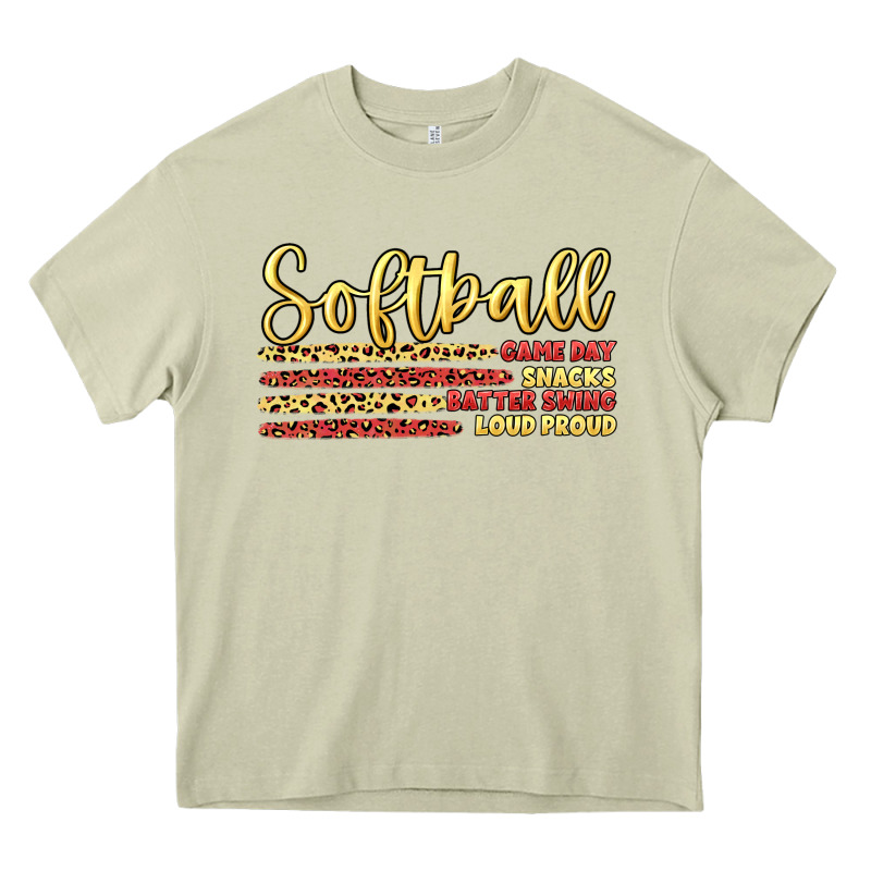 Softball Game Day Heavy Core Tee by Artiststas | Teevron