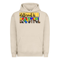 Pigment French Oak different is beautiful Urban Hoodie - AdoDesignShop