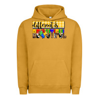 Pigment Peanut Butter different is beautiful Urban Hoodie - AdoDesignShop