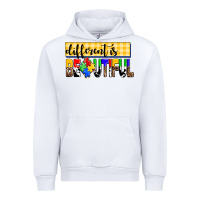 White different is beautiful Urban Hoodie - AdoDesignShop