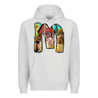 Farm Life Alphabet Lowercase Letters M Premium Hoodie | Teevron