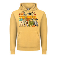 Vintage Mustard one thankful mama Vintage Hoodie - CowGirlArtShop