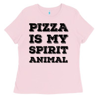 Bubblegum Pink Pizza Is My Spirit Animal Ladies Tee - Bettercallsaul