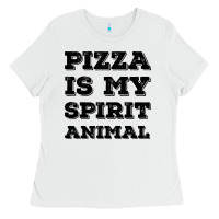 White Pizza Is My Spirit Animal Ladies Tee - Bettercallsaul