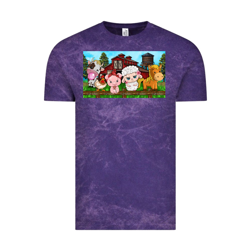 Cute Farm Animals Vintage Tee by TumblerDesignByShophia | Teevron