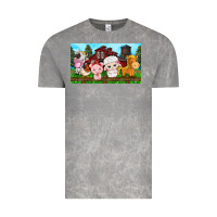 Cloud Rock cute farm animals Vintage Tee - TumblerDesignByShophia