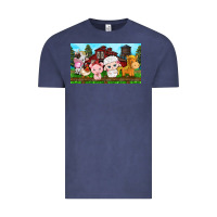 Vintage Denim cute farm animals Vintage Tee - TumblerDesignByShophia