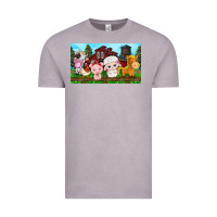 Vintage Zinc cute farm animals Vintage Tee - TumblerDesignByShophia