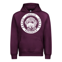 Mauve Wine Lagotto Romagnolo Lagotto Romagnolo Fan Gift Urban Hoodie - minhPixels
