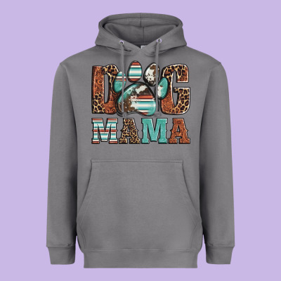 Dog Mama Heavyweight Hoodie Designed By Artiststas