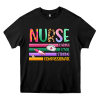 Black nurse Heavy Core Tee - Artiststas