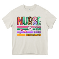 Cream nurse Heavy Core Tee - Artiststas