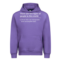 Tulip Two Types of People Can Extrapolate Incomplete Data Gift Urban Hoodie - minhPixels
