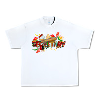 White cinco de mayo secretary Urban Heavy Tee - CowGirlArtShop