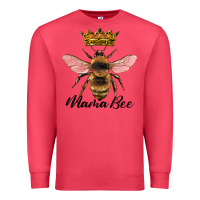 Cardinal mama bee with crown Premium Sweatshirt - Artiststas