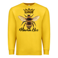 Lemon mama bee with crown Premium Sweatshirt - Artiststas