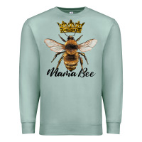 Seafoam mama bee with crown Premium Sweatshirt - Artiststas