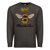 Smoke mama bee with crown Premium Sweatshirt - Artiststas