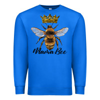 True Royal mama bee with crown Premium Sweatshirt - Artiststas