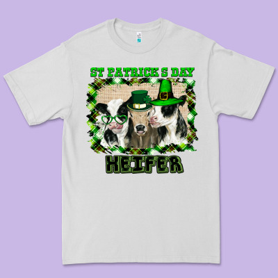 St Patricks Day Heifer Premium Tee Designed By Bettercallsaul