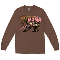 Chestnut Mama bear mother's day Long Sleeve Tee - HowdyJamesFarm