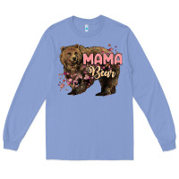 Colony Blue Mama bear mother's day Long Sleeve Tee - HowdyJamesFarm
