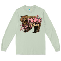 Matcha Mama bear mother's day Long Sleeve Tee - HowdyJamesFarm