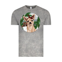 Cloud Rock Chihuahua And Farm Vintage Tee - RanaPortraitStore