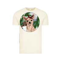 Vintage Arctic Chihuahua And Farm Vintage Tee - RanaPortraitStore