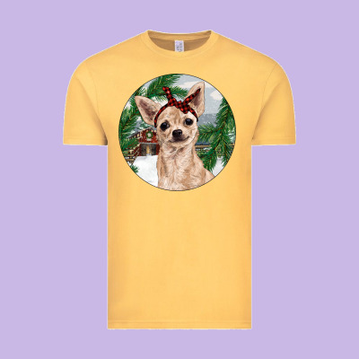 Chihuahua And Farm Vintage Tee Designed By Ranaportraitstore