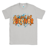 Moon Dust I am a survivor orange ribbon Kidney Cancer Classic Tee - NancyCooperArtShop