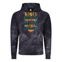 Cloud Black boots flannels bonfires football Vintage Hoodie - CowGirlArtShop