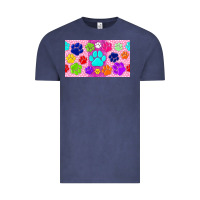 Vintage Denim paw print Vintage Tee - TumblerDesignByShophia
