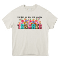 Teach Them Love Them Watch Them Grow Teacher Heavy Core Tee | Teevron