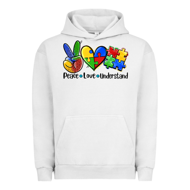Peace Love  Cure Urban Hoodie by AdoDesignShop | Teevron