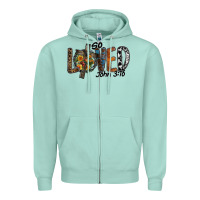 Seafoam so loved jhon 3.16 Zipper Hoodie - SublimationCraftShop